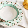 Oasis 18-Piece New Bone China Dinner Set - Serve 6