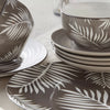 Gris 12-Piece Stoneware Dinner Set - Serves 4