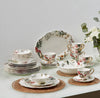 Serina 32-Piece New Bone China Dinner Set - Serve 6