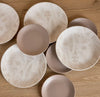 Flora 18-Piece Stoneware Dinner Set - Serves 6