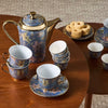 Nora 13-Piece Porcelain Tea Set - 800 ml, Serves 6