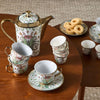 Maya 13-Piece Porcelain Tea Set - 800 ml, Serves 6