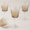 La Mesa 4-Pieces Glass Set, Brown - 300ml