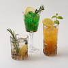 La Mesa 4-Pieces Glass Set, Brown - 300ml