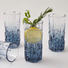 La Mesa 4-Pieces Highball Glass Set, Blue - 400ml