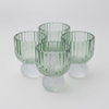 La Mesa 4-Pieces Mini Dessert Glass, Green - 6.5cm