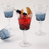 La Mesa 4-Pieces Glass Set, Blue - 300ml