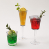 La Mesa 4-Pieces Glass Set, Grey - 180ml