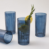La Mesa 4-Pieces Hi Ball Glass Set, Blue - 400ml