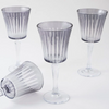 La Mesa 4-Pieces Glass Set, Grey - 290ml