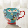 Artful Bloom Stoneware Mug - 500 ml