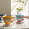 Artful Bloom Stoneware Mug - 500 ml