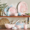 Kimono Ceramic Cup and Saucer Set - 220 ml