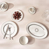 Zora Bone China Espresso Cup and Saucer - 90 ml