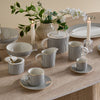 Vintage Porcelain Espresso Cup and Saucer Set - 100 ml