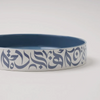 La Mesa Calligraphy Serving Dish, Blue - 23x5cm
