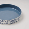 La Mesa Calligraphy Serving Dish, Blue - 23x5cm