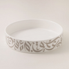 La Mesa Calligraphy Serving Dish, Brown - 23.5x5cm