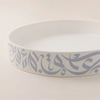 La Mesa Calligraphy Serving Dish, Blue - 28x5cm