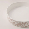 La Mesa Calligraphy Serving Dish, Blush Pink - 23.5x5cm