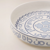 La Mesa Calligraphy Serving Dish, Blue - 28x5cm