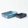 La Mesa 2-Pieces Oven To Table Dishes, Blue