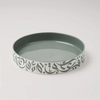 La Mesa Calligraphy Serving Dish, Green - 23x5cm