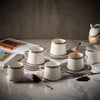 Ebdaa 12-Pieces Printed Tea Set - 190ml