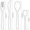 MOPSIG IKEA 16-Pieces Cutlery Set - Serves 4