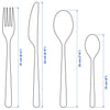 PRAKTBOTIA IKEA 16-Pieces Cutlery Set - Serves 4