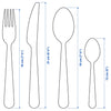 DRAGON IKEA 24-Pieces Cutlery Set - Serves 6