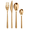 FÖRNUFT IKEA 24-Pieces Cutlery Set - Serves 6, Rosegold