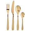 TILLAGD IKEA 24-Pieces Cutlery Set - Serves 6, Brass