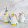 Unicorn 3-Pieces Bathroom Accessory Set