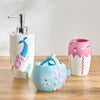 Mermaid Life 3-Pieces Bath Accessory Set