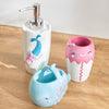 Mermaid Life 3-Pieces Bath Accessory Set