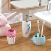 Mermaid Life 3-Pieces Bath Accessory Set