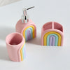 Rainbow 3-Pieces Bath Accessory Set