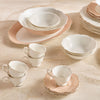 Raqiya 34-Pieces New Bone China Dinner Set - Serves 6