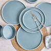 Lizzy 12-Pieces Dinner Set - Serves 4, Blue