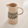 Eleni Ethnic Pitcher - 1L, Black & Beige
