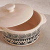 Eleni Ethnic Casserole - 280ml, Black & Beige