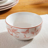 Forsythia 12-Pieces Dinner Set - Serves 4, Peach