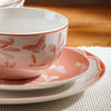Forsythia 12-Pieces Dinner Set - Serves 4, Peach