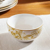 Forsythia 12-Pieces Dinner Set - Serves 4, Yellow