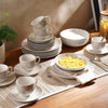 Hayal 30-Pieces Dinner Set - Serves 6, Grey