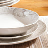 Hayal 30-Pieces Dinner Set - Serves 6, Grey