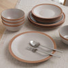 Karla 12-Piece Dinner Set - Serves 4, Beige