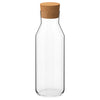 IKEA 365+ IKEA Carafe with Stopper, - 1L, Clear Glass/Cork