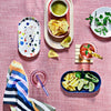 RÖDSNULTRA IKEA Set of 3 Serving Plate, Mixed Patterns - 20x11cm